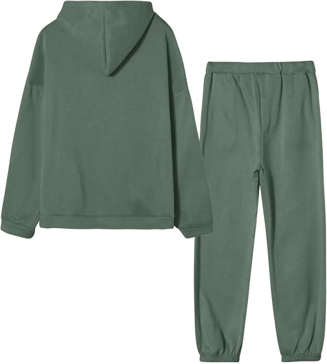 2 Piece Fall Sets for Women - Graphic Hoodies and Baggy Sweatpants Tracksuit