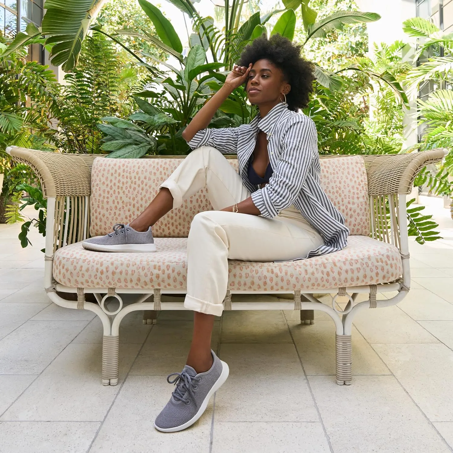 Allbirds Womens Tree Runners Everyday Sneakers, Machine Washable Shoe Made with Natural Materials