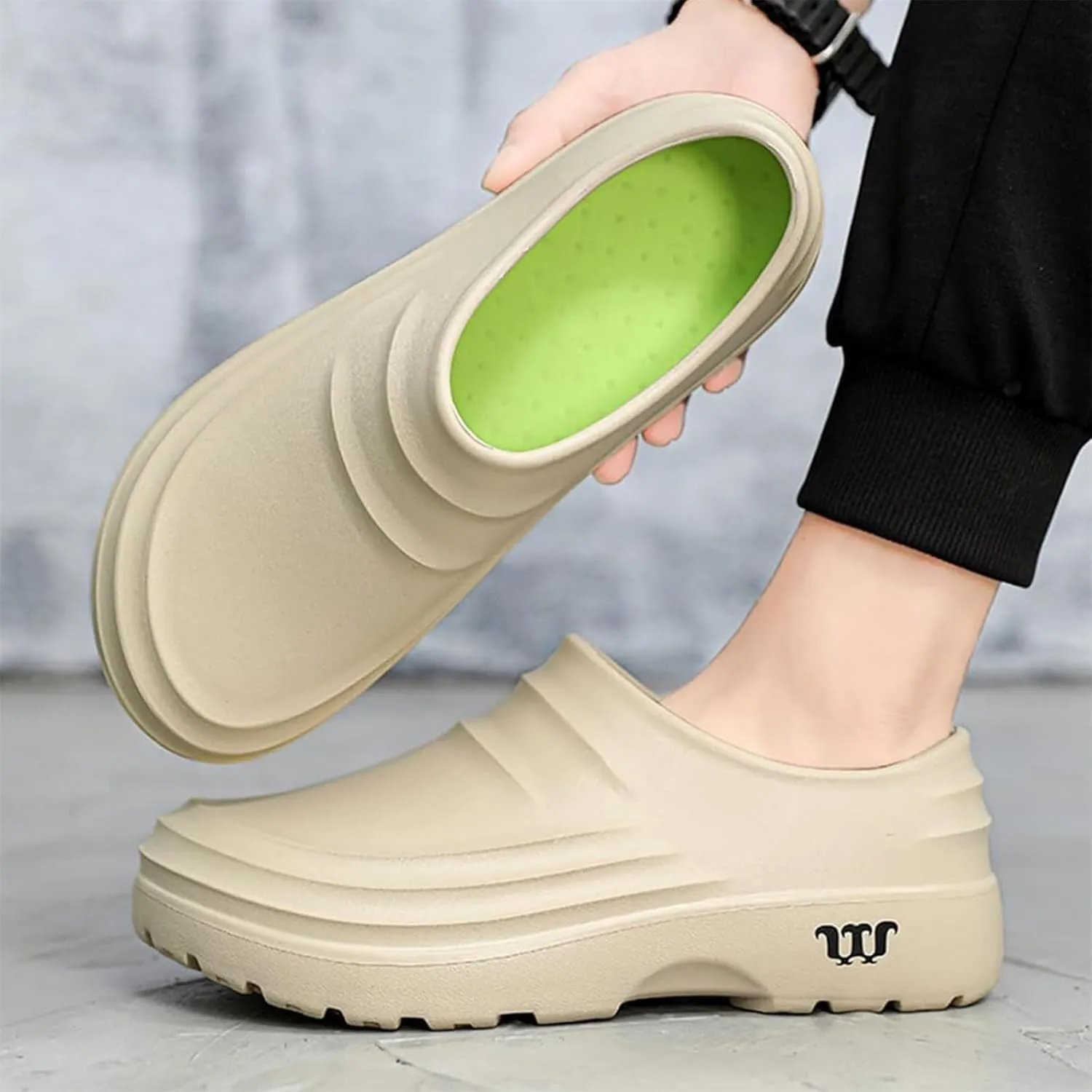 Armadillo Clogs Nurses Shoes for Women Men Non Slip Work Shoes Women Food Service Chef Shoe for Men Non Slip Kitchen Shoe Clogs Oil Resistant Nursing Arch Support Waterproof Wide Width Sneakers Garden