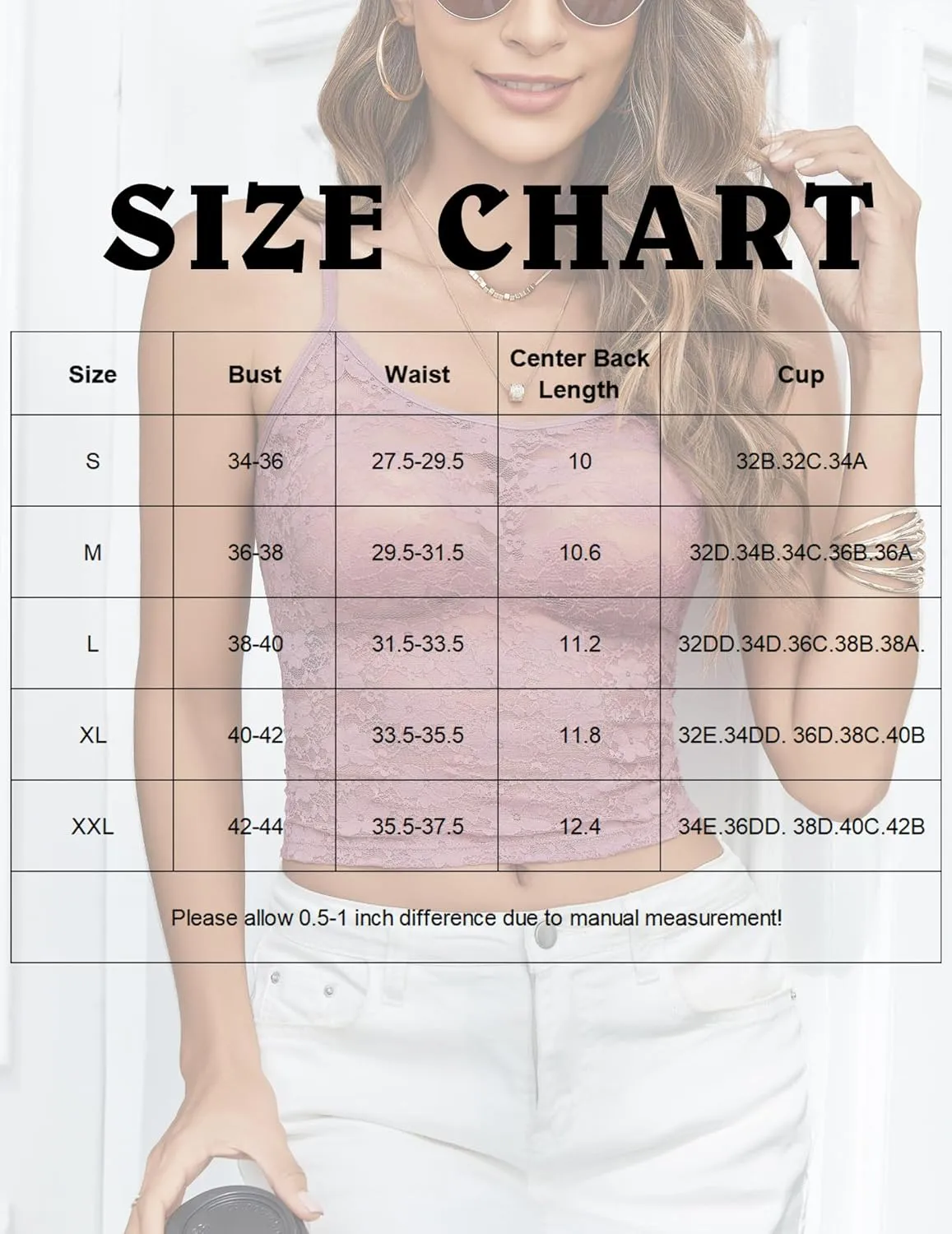 Avidlove Bralettes for Women Lace Spaghetti Strap Camisole Y2k Crop Tops Going Out Tank Tops
