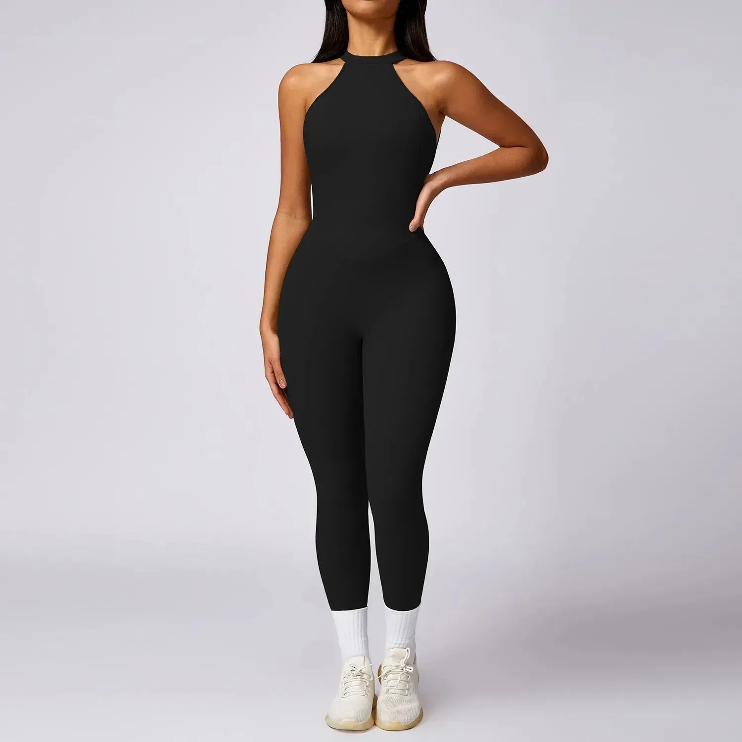 Backless Sports Bodysuit