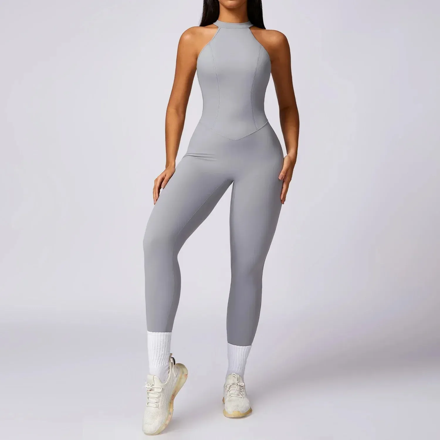 Backless Sports Bodysuit