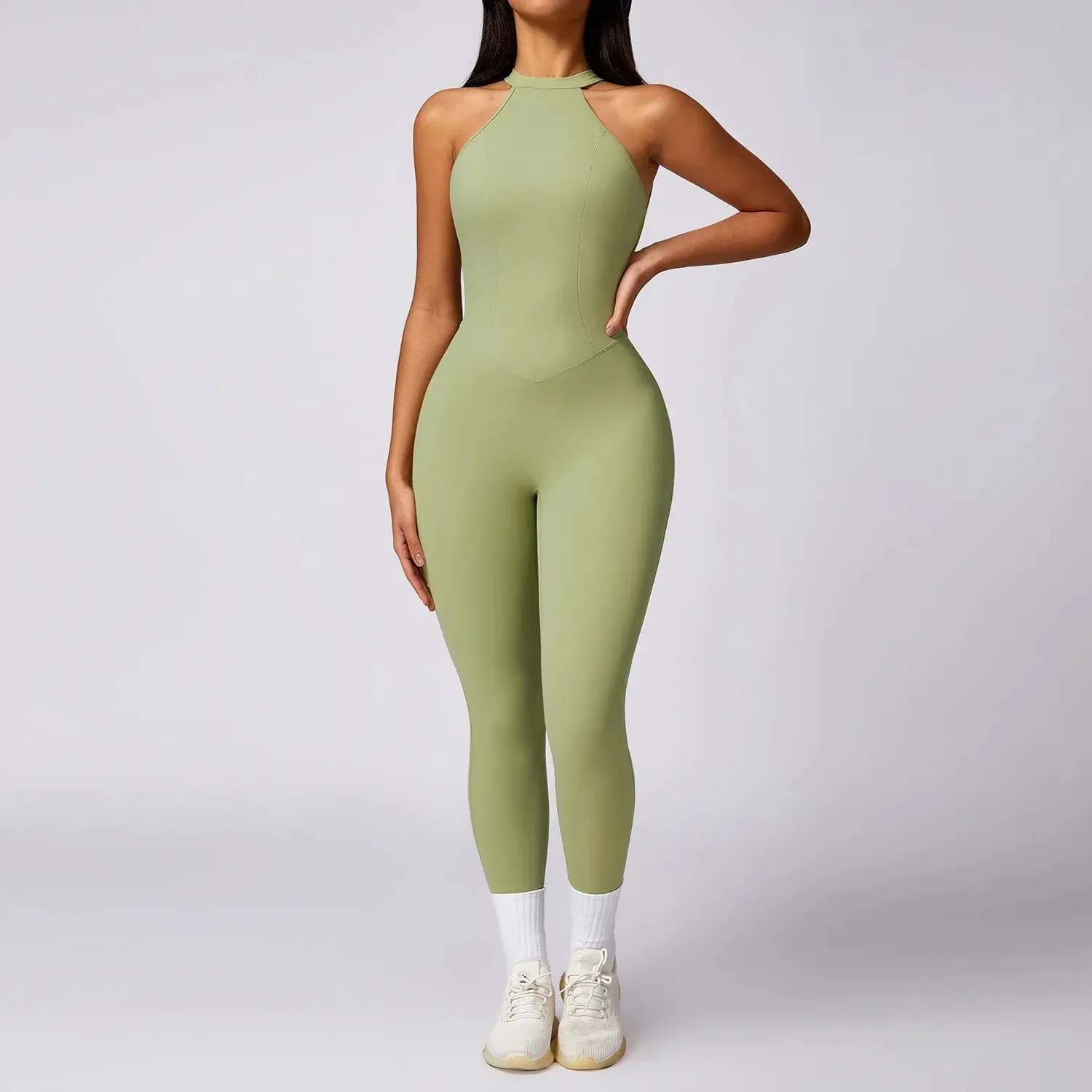 Backless Sports Bodysuit
