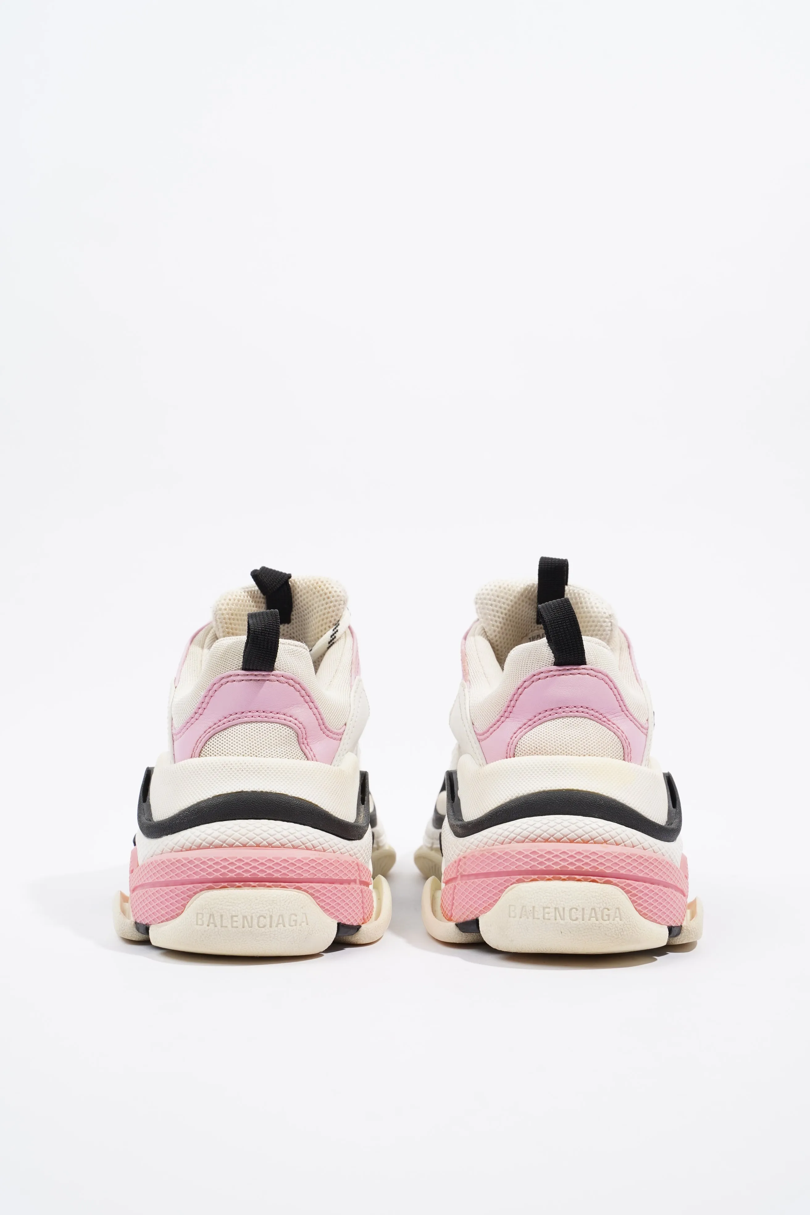 Balenciaga Triple S White / Pink / Black Canvas EU 37 UK 4