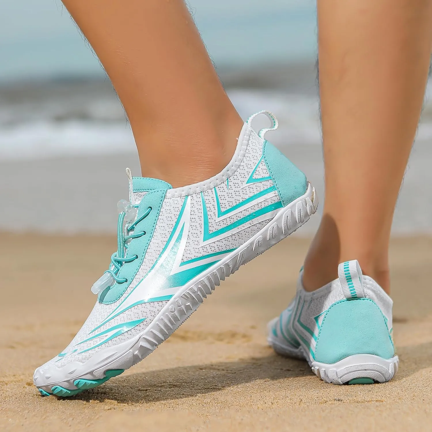 Barefoot Shoes for Women Men, Healthy Non-Slip Athletic Footwear, Waterproof Hiking Shoes with Wide Toe, Grounded Footwear for Women Men, Comfortable Barefoot Shoes