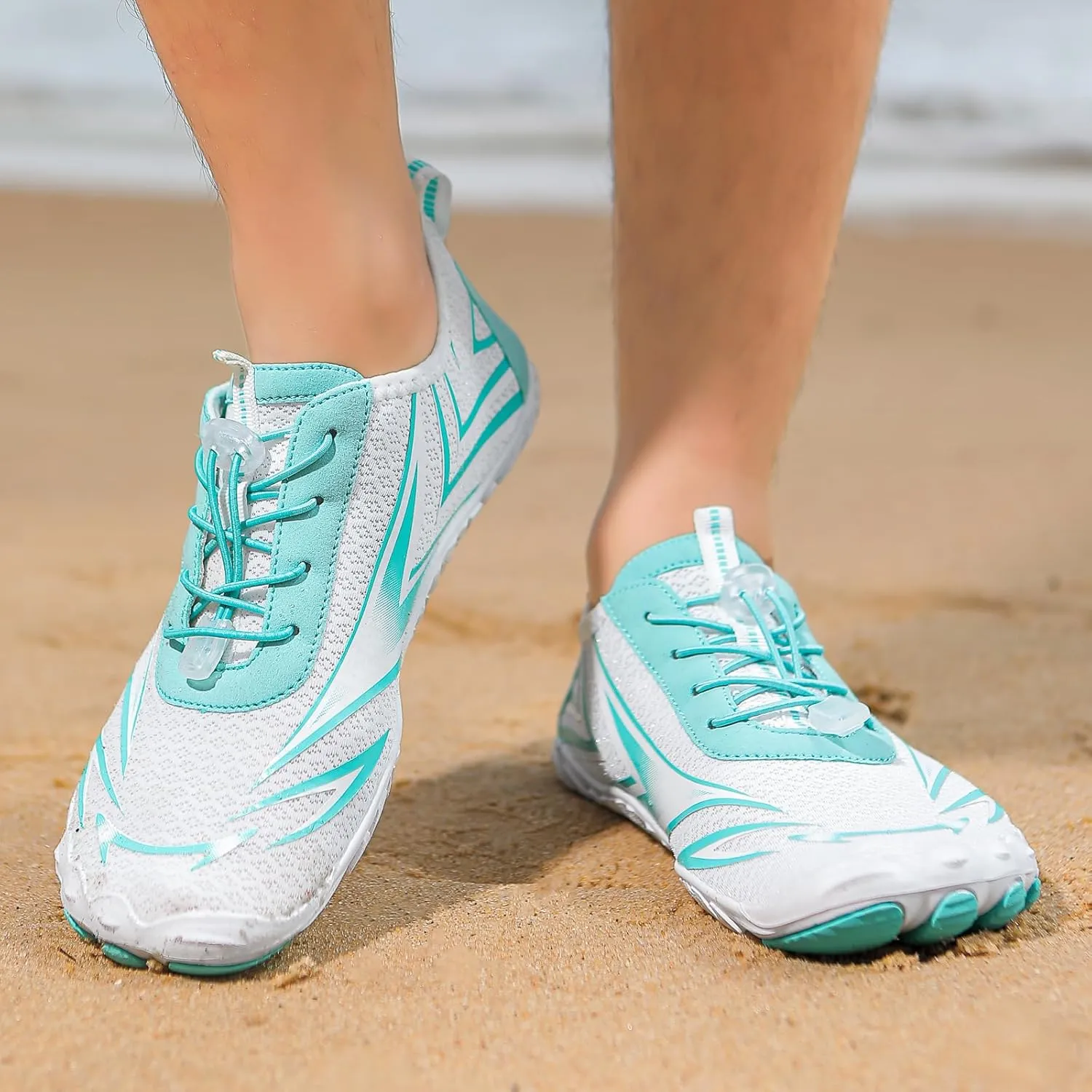 Barefoot Shoes for Women Men, Healthy Non-Slip Athletic Footwear, Waterproof Hiking Shoes with Wide Toe, Grounded Footwear for Women Men, Comfortable Barefoot Shoes
