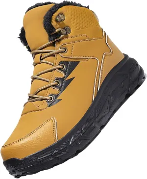 Composite Work Shoes Wear And Anti Slip Snow Boots Five Finger Cotton Shoes Outdoor Sports Men's Snow Boots Slip on Wide