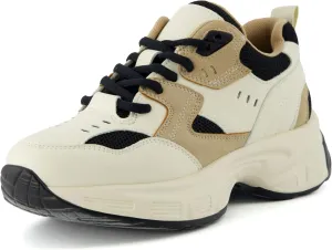 CUSHIONAIRE Women's Strike Chunky Sneaker  Memory Foam, Wide Widths Available