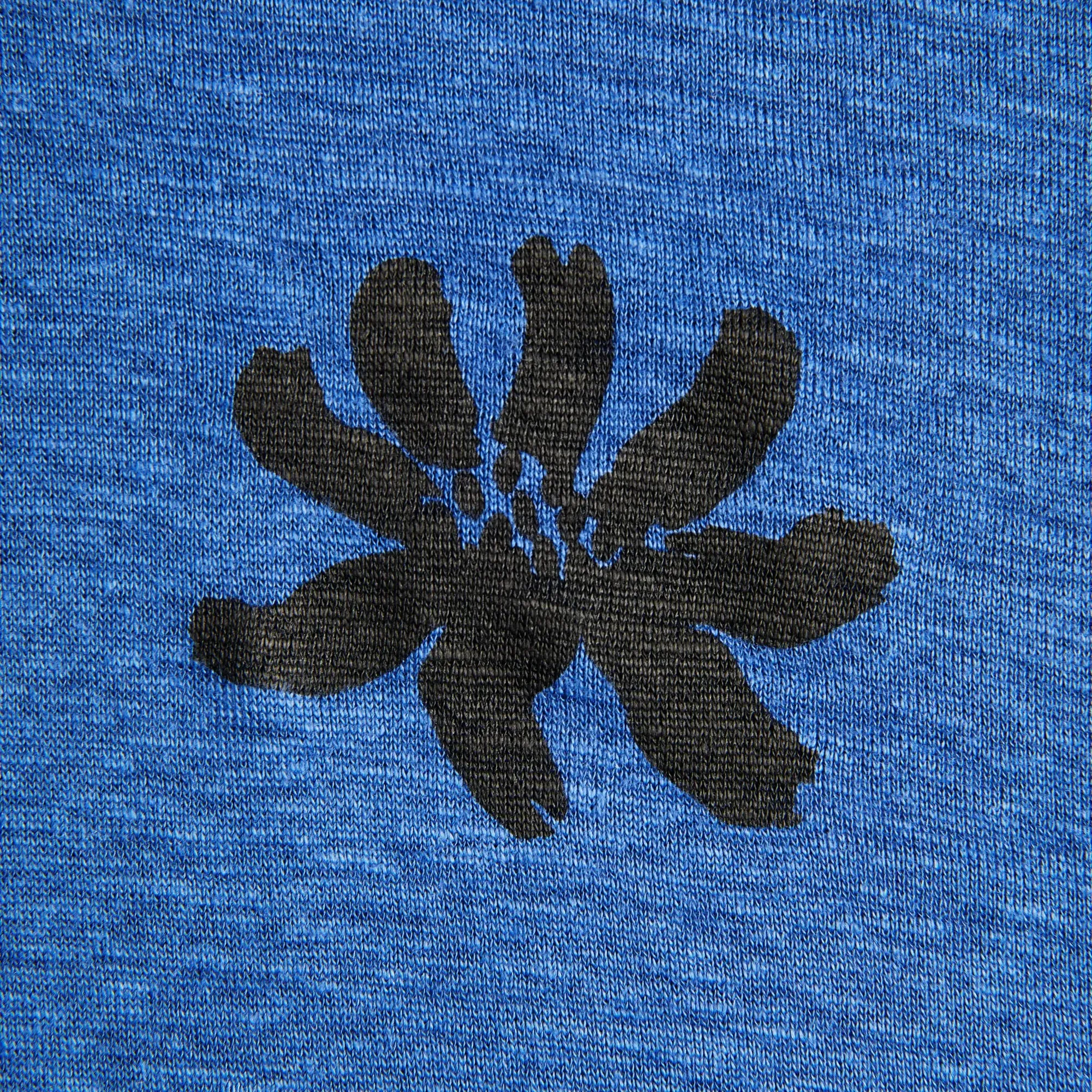 District Vision Men's Sukha Hemp Tee Ocean Blue