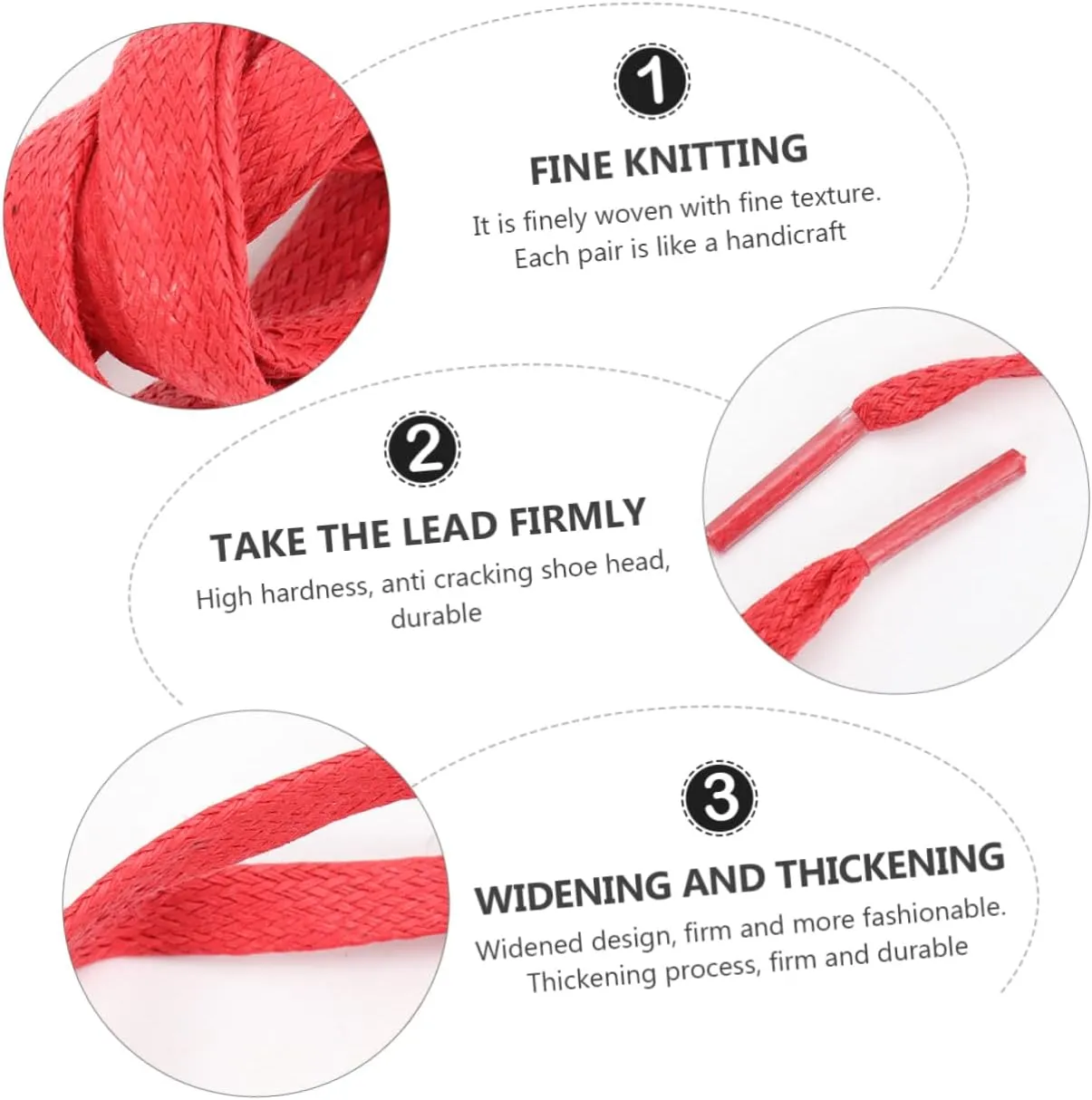 GALPADA 1 Pair Flat Waxed Shoelaces Casual Shoe Tie Cotton Shoelace Sneakers Shoelace Flat Shoelaces