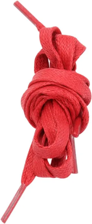 GALPADA 1 Pair Flat Waxed Shoelaces Casual Shoe Tie Cotton Shoelace Sneakers Shoelace Flat Shoelaces