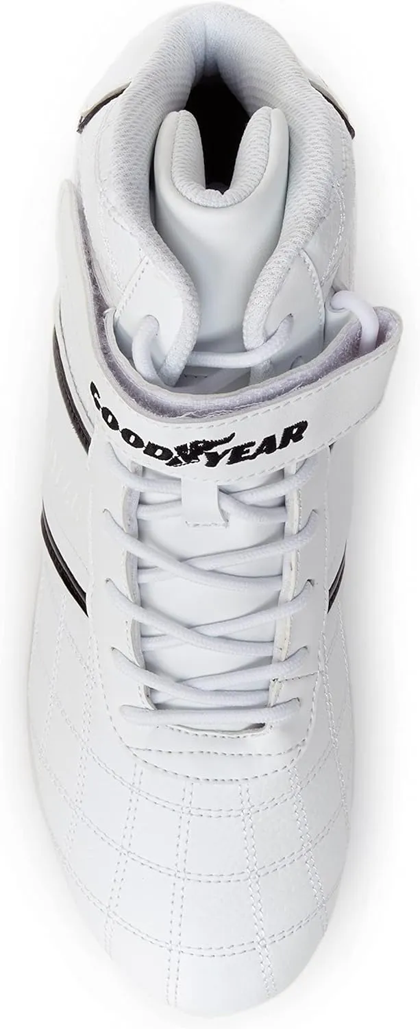 Goodyear Mens Clutch Racer Sneaker  High-Top Sneakers, PU Leather & Mesh Lining