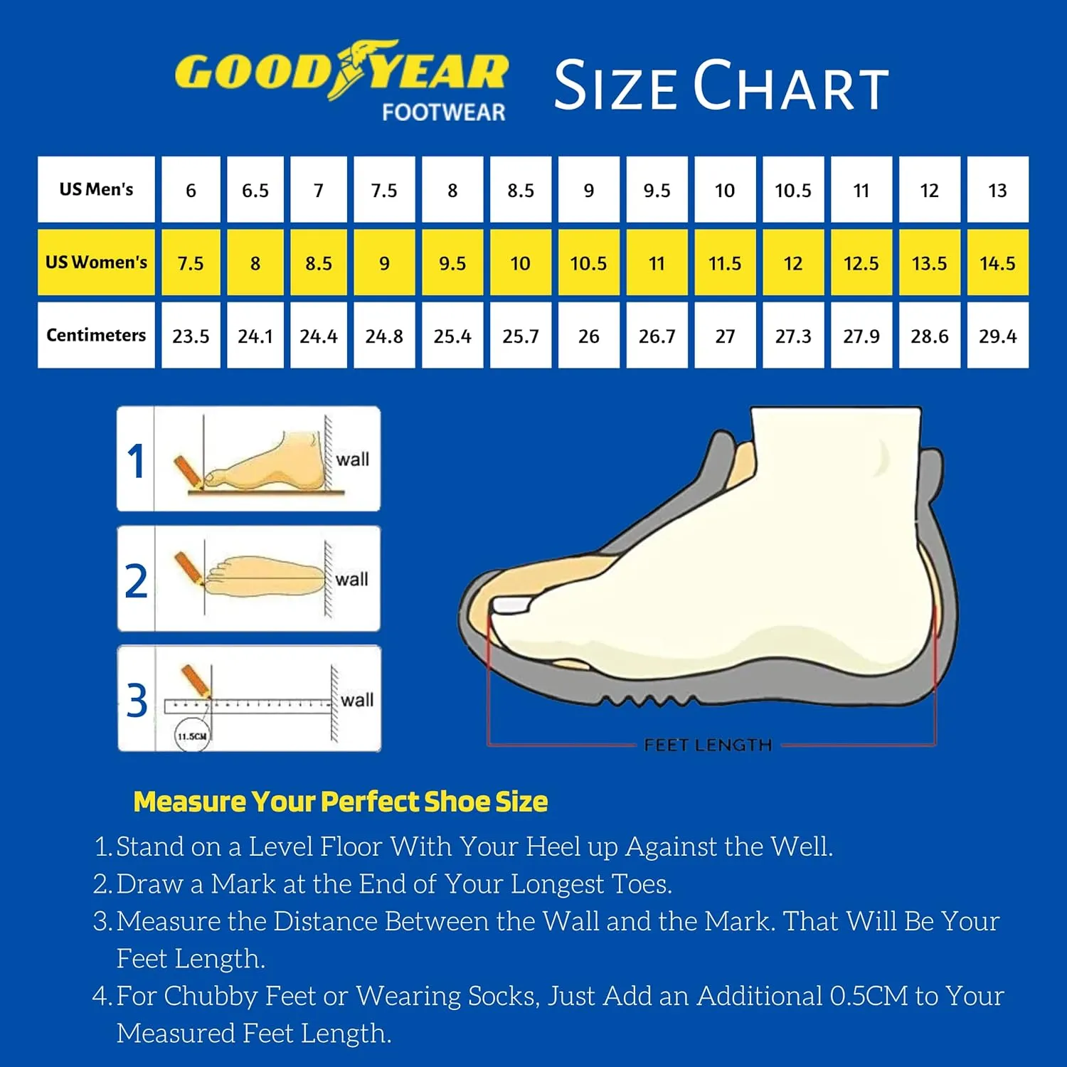 Goodyear Mens Clutch Racer Sneaker  High-Top Sneakers, PU Leather & Mesh Lining