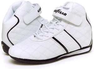 Goodyear Mens Clutch Racer Sneaker  High-Top Sneakers, PU Leather & Mesh Lining