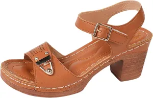 Heels Scandals For Women High Heels Open Toe Cover Heel Suede Sandals Women's Platform Wedge Western Sandals Women