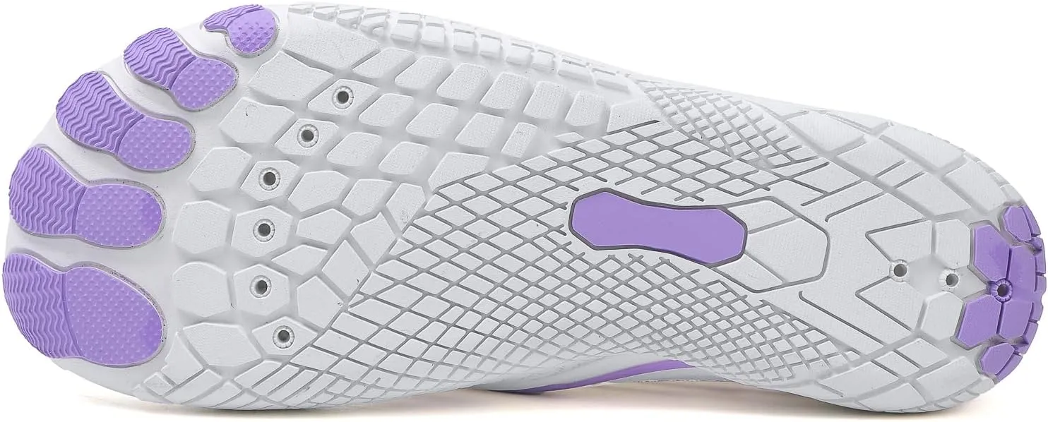 Hike Barefoot Shoes Footwear for Women Men, Water with Wide Toe Box, Neuropathy Comfort Wear Shoes, Grounded Non Slip Quick Dry Waterproof Hiking Aqua Swim Beach Drainage, Unisex Outdoor