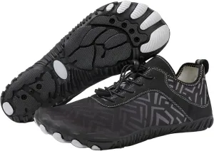 Hike Barefoot Shoes for Men Pro Footwear Barefoot Shoes Mens Comfortable Wide Toe Box Waterproof Trail Running Shoes Healthy & Non-Slip Barefoot Shoes