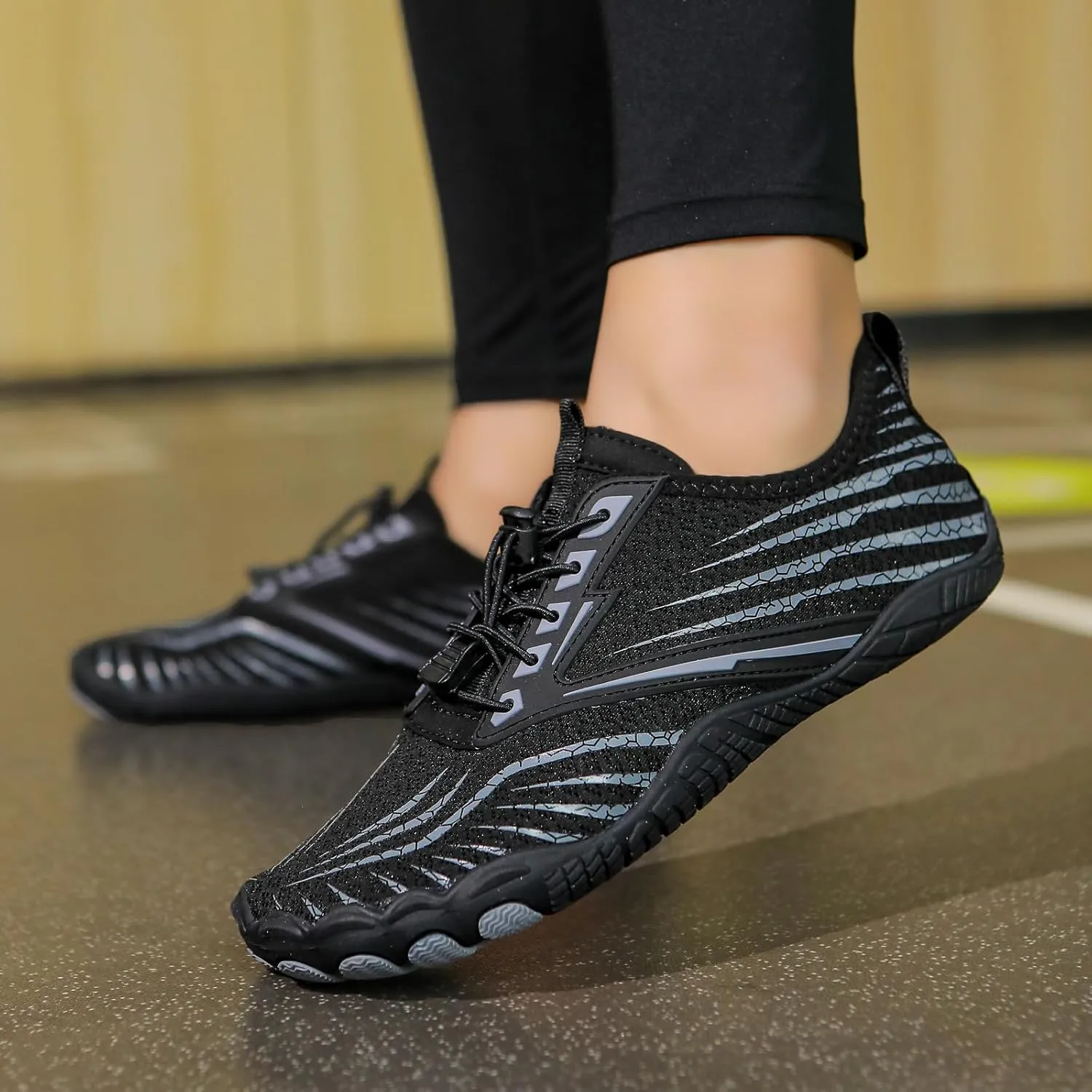 Hike Barefoot Shoes for Men Women Pro Footwear Hike Shoes Quick Dry Breathable & Non-Slip Wide Toe Athletic Barefoot Shoes for Beach Swim Surf Hiking