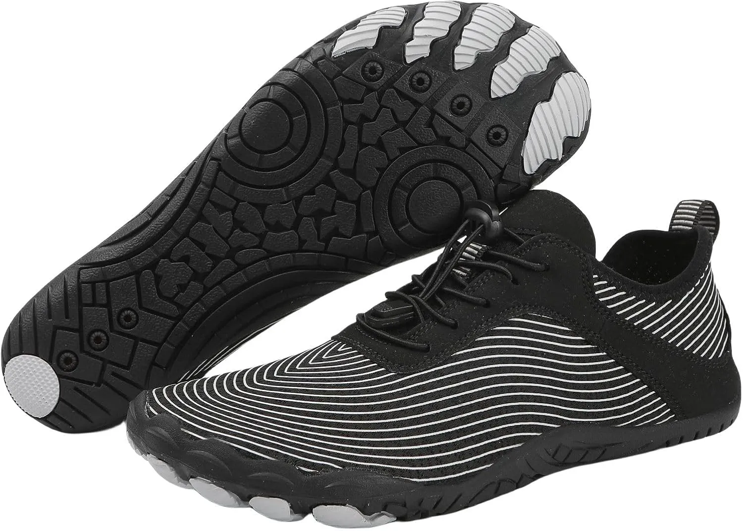 Hike Barefoot Shoes for Women Men Healthy & Non-Slip Barefoot Shoes with Wide Toe Box Lightweight Waterproof Athletic Sneakers Footwear Unisex