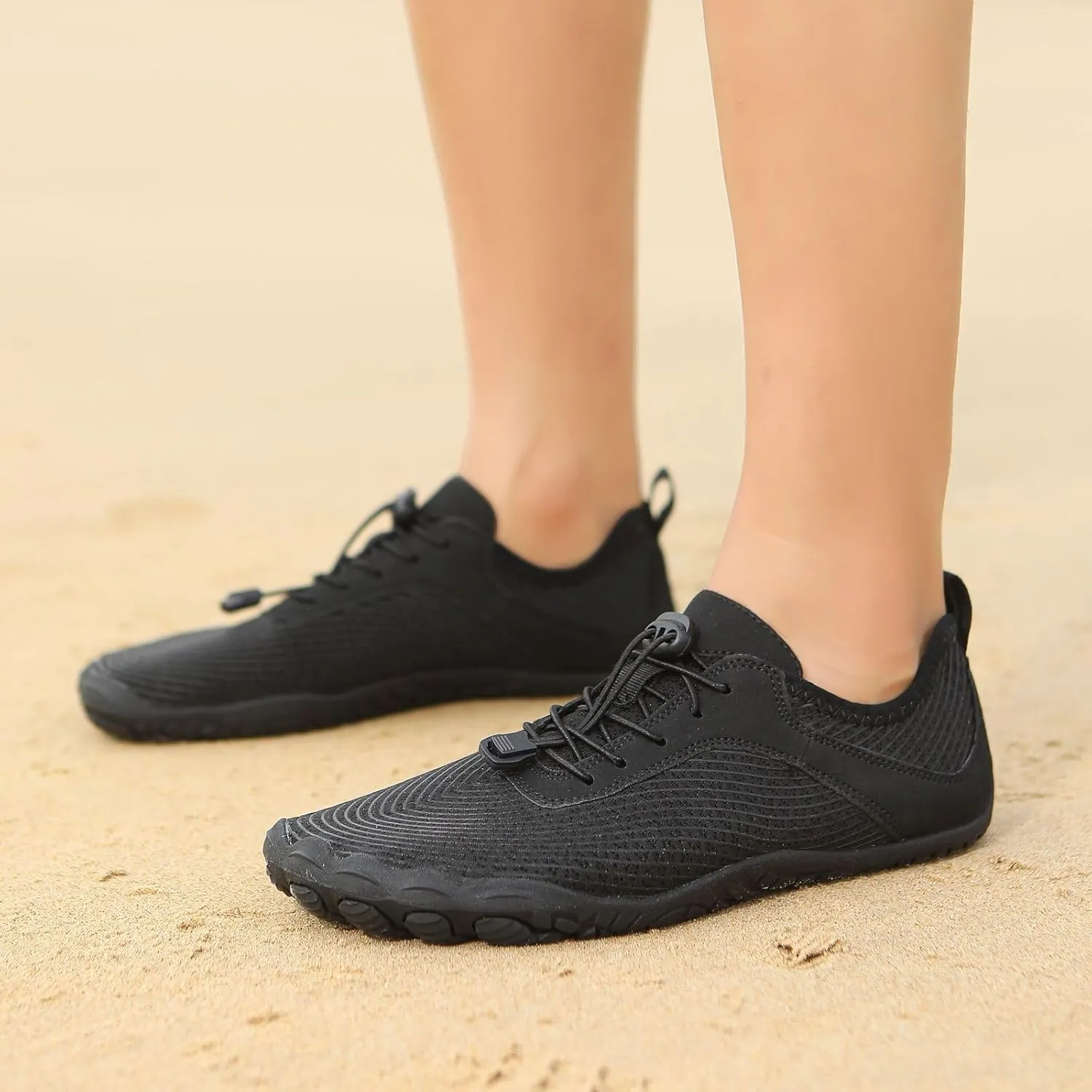 Hike Barefoot Shoes for Women Men Healthy & Non-Slip Barefoot Shoes with Wide Toe Box Lightweight Waterproof Athletic Sneakers Footwear Unisex
