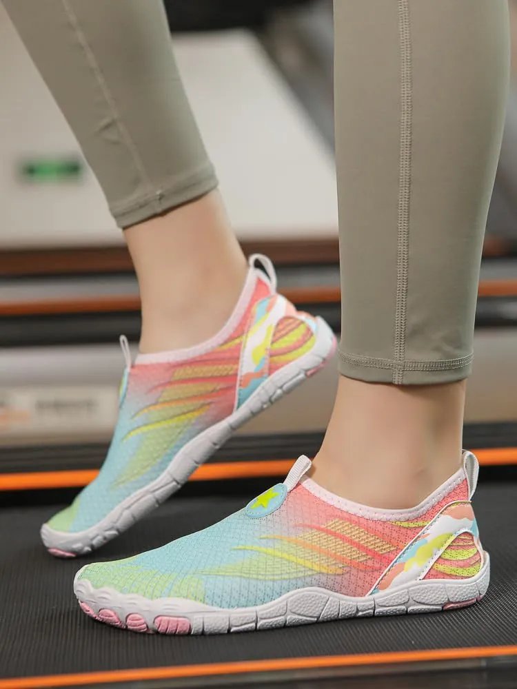 Hike Barefoot Shoes Women & Men Pro Footwear Shoes Wide Toe Box Water Shoes for Swimming & Running - Breathable, Non-Slip Athletic Hiking Footwear Shoes