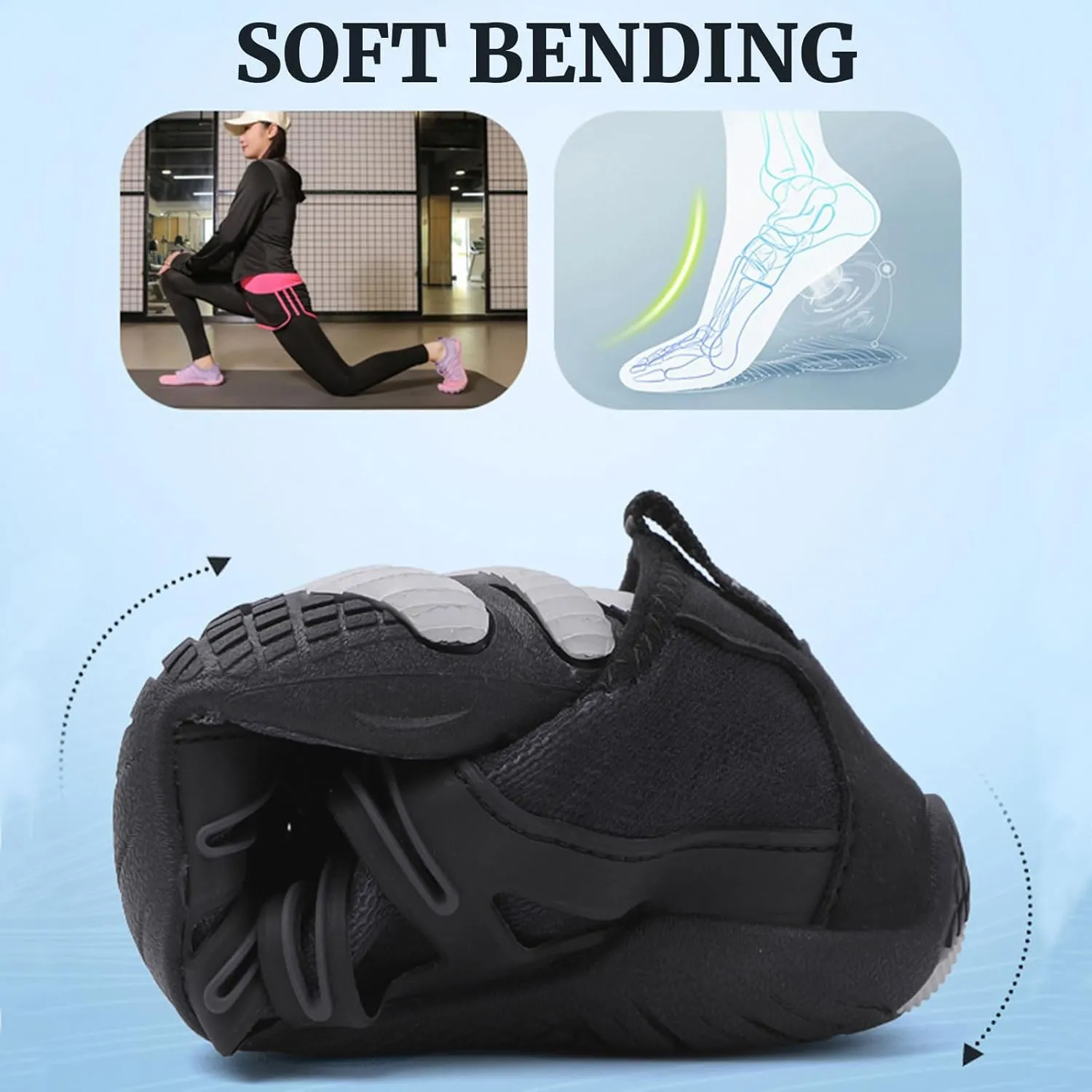 Hike Barefoot Shoes Women Men Footwear Minimalist Wide Toe Box Hiking Shoes Athletic Cross-Trainer Fashion Sneakers for Women
