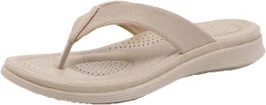 Ladies Summer Casual Solid Colour Thick Bottom Beach Large Size Slope Heel Sandal Clear Sandals for Women Flat Summer