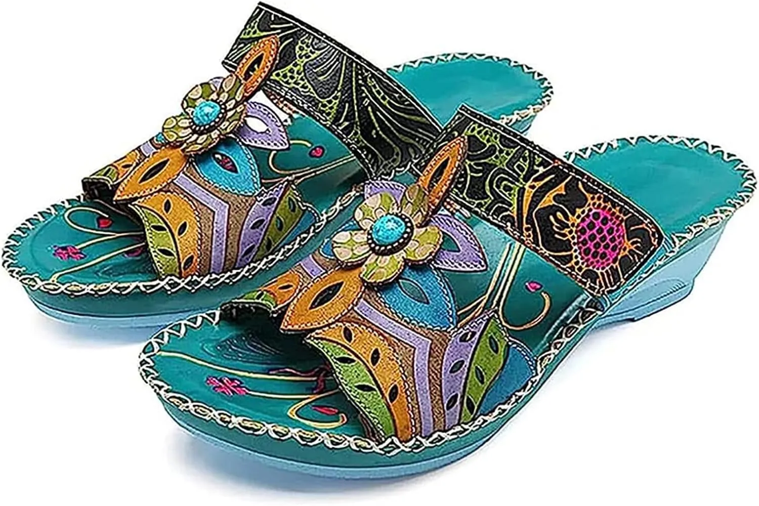 Ladmiple Sandals for Women Casual Summer Womens Orthopedic Sandal Arch Support Roman Open Toe Flip Flops Dressy Shoes