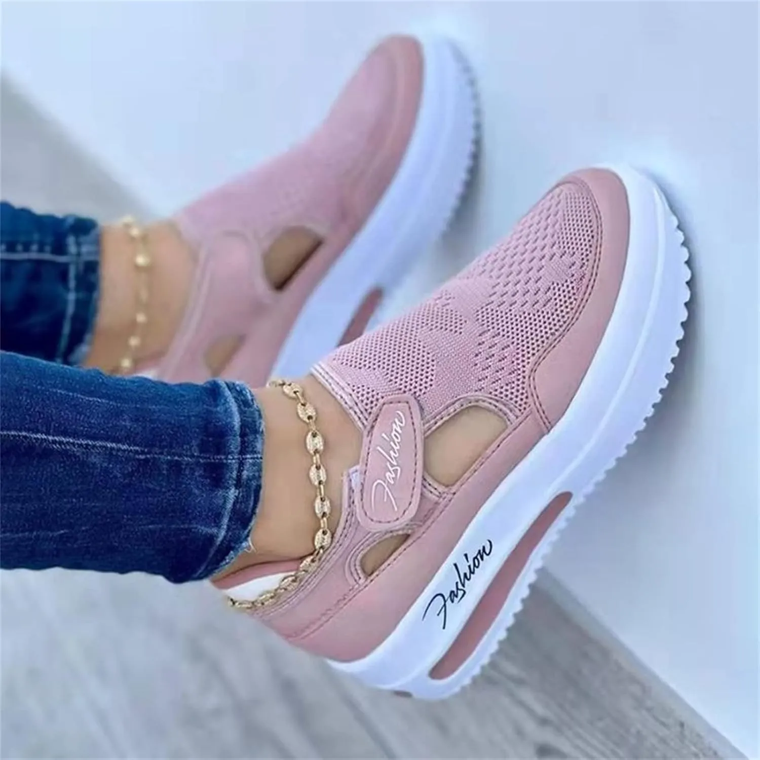 Ladmiple Shoes For Women Sneakers Trendy Fashion Slip On Low Top Walking Shoes Dressy Casual Summer Flats Canvas Loafers