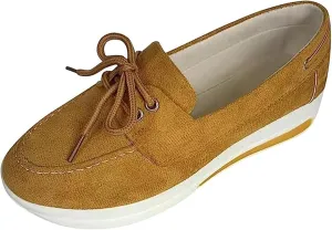 Ladmiple Sneakers For Women Slip On Wide Width Low Top Casual Canvas Walking Shoes Dressy Summer Fashion Flats Loafers