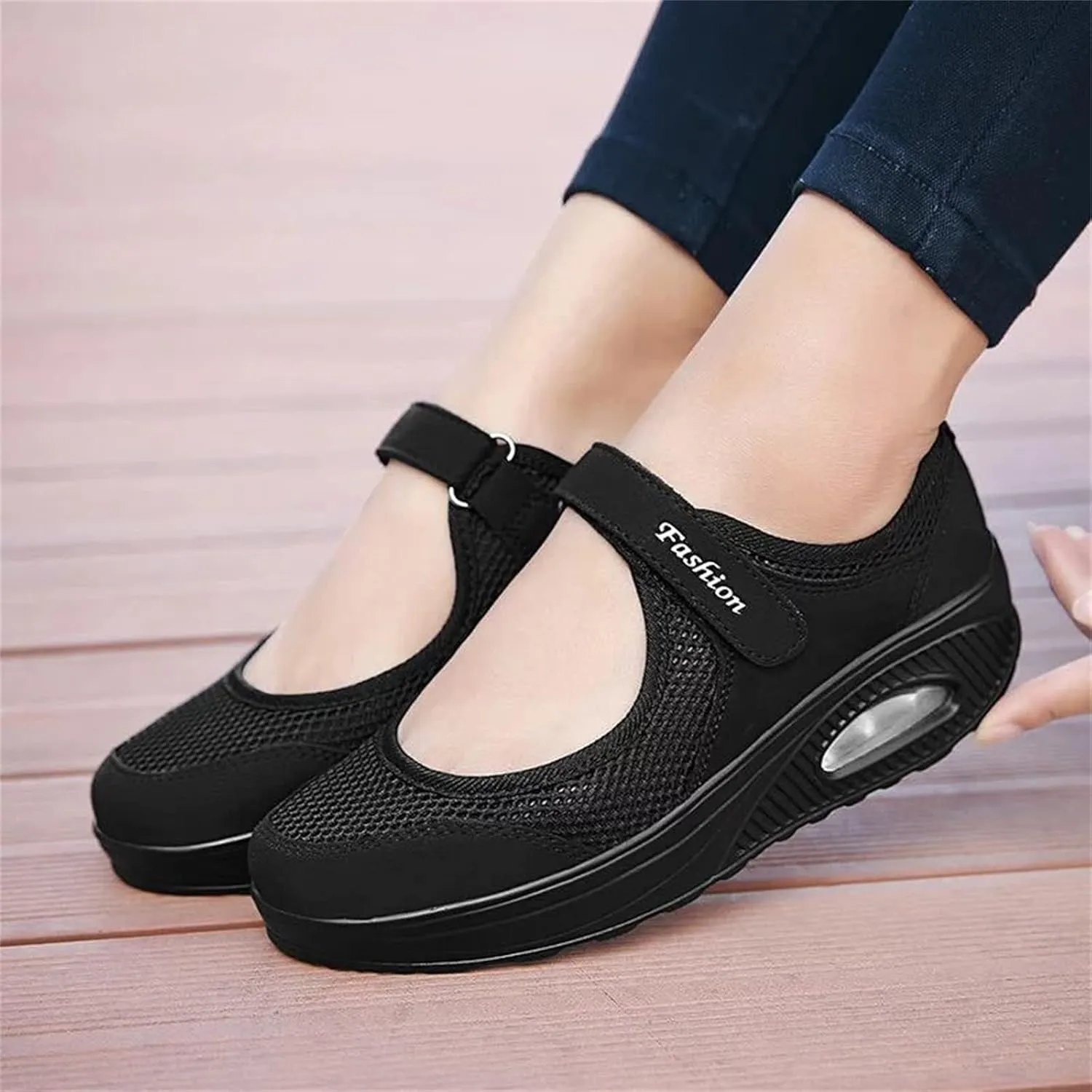 Ladmiple Sneakers For Women Walking Shoes Arch Support Casual Slip On Fashion Comfortable Dressy Summer Flats Loafers