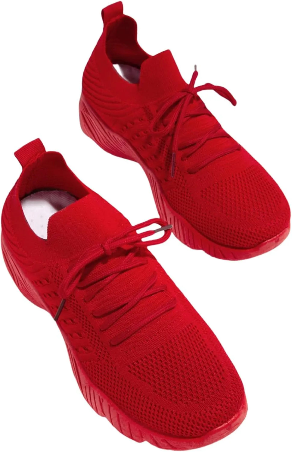 Ladmiple Tennis Shoes Womens Walking Running Slip On Memory Foam Lightweight Casual Non Slip Athletic Sneakers for Gym Travel