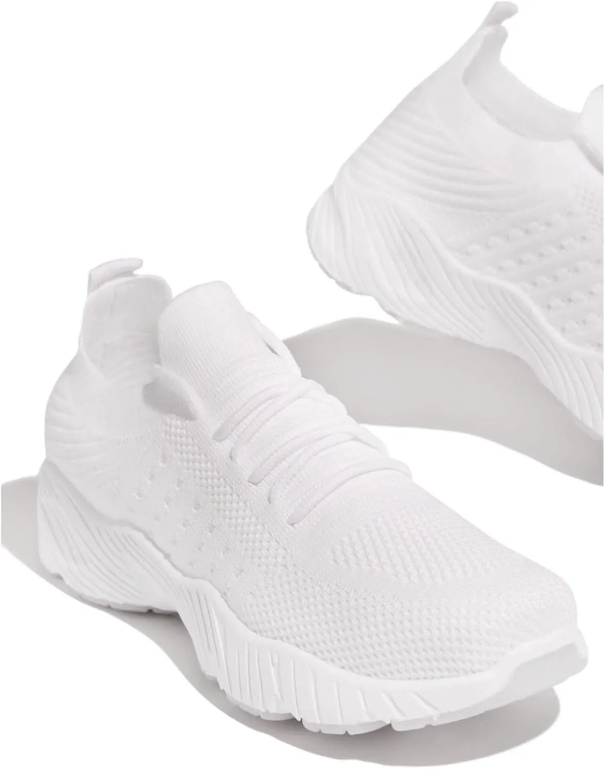 Ladmiple Tennis Shoes Womens Walking Running Slip on Sock Sneakers Lady Mesh Loafers Non Slip Fashion Casual Athletic Shoes