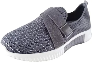 Ladmiple Womens Tennis Shoes Slip on Walking Sock Shoes Comfort Breathable Non-Slip Mesh Casual Fashion Running Sneakers