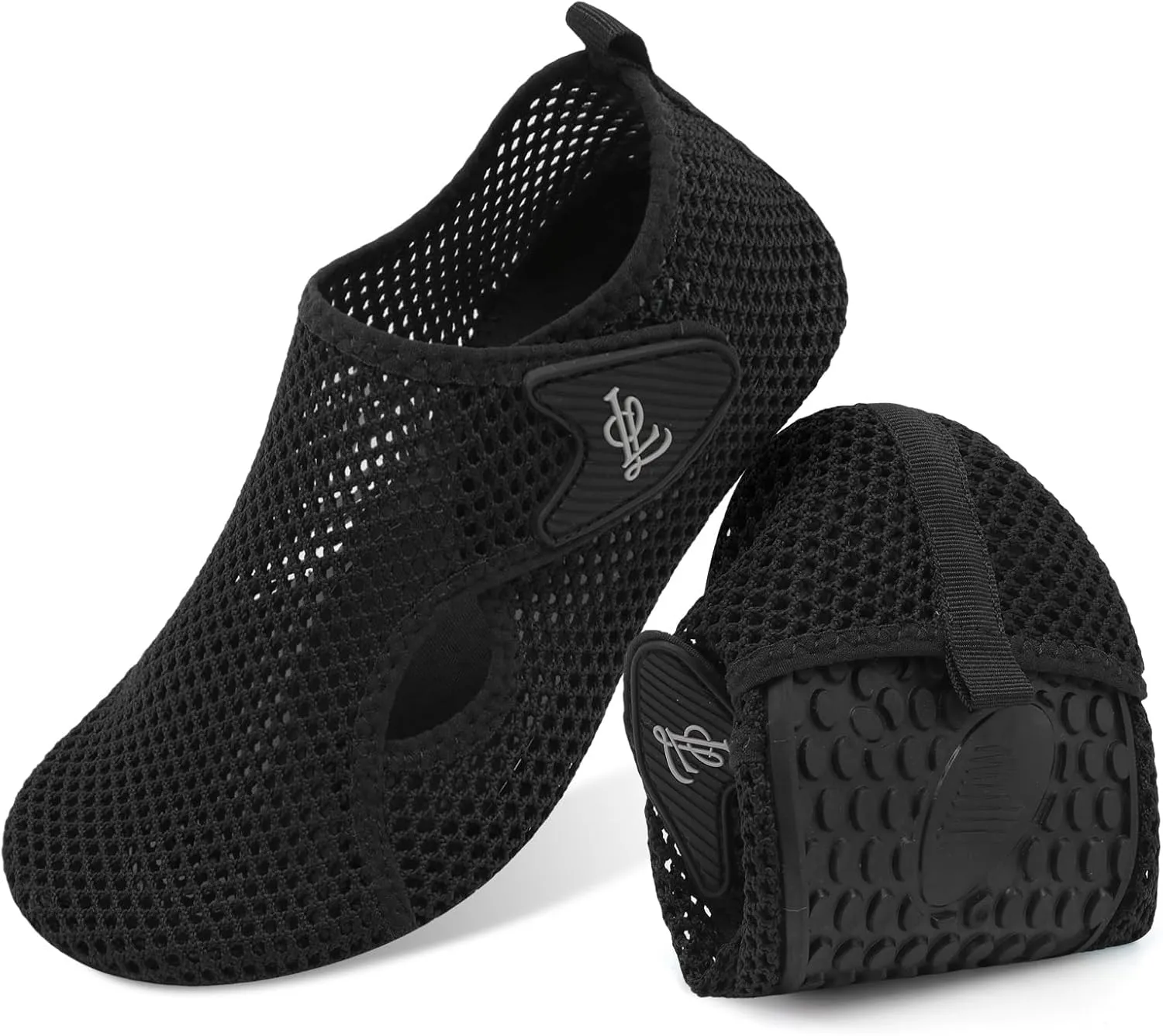 LeIsfIt Water Shoes for Women Men Wide Swim Beach Barefoot Shoes Quick Dry Aqua Socks for Pool Diving Boating River Yoga Lake Surf