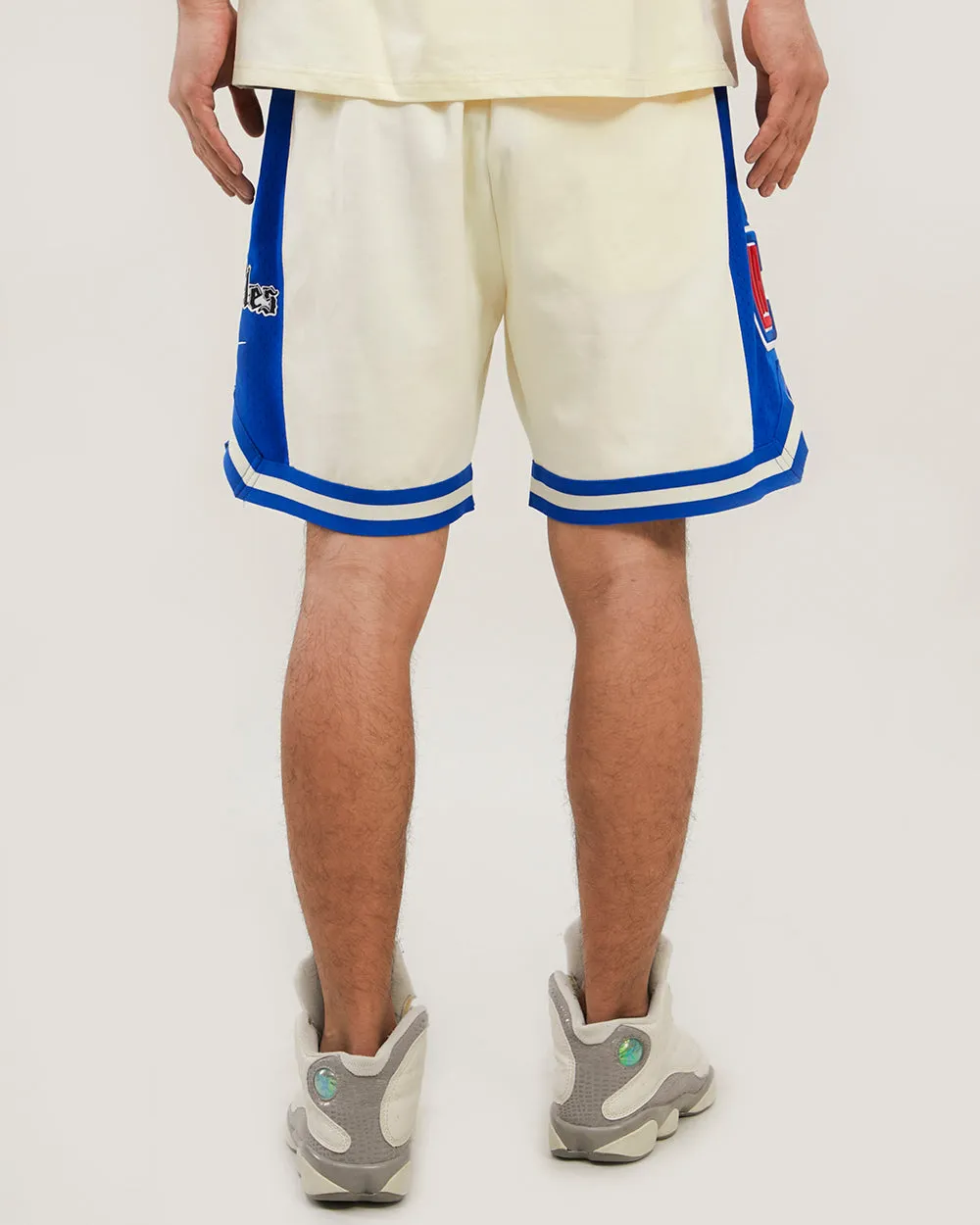 LOS ANGELES CLIPPERS CHAMPIONSHIP EVOLUTION DK 2.0 SHORT (EGGSHELL/ROYAL BLUE)
