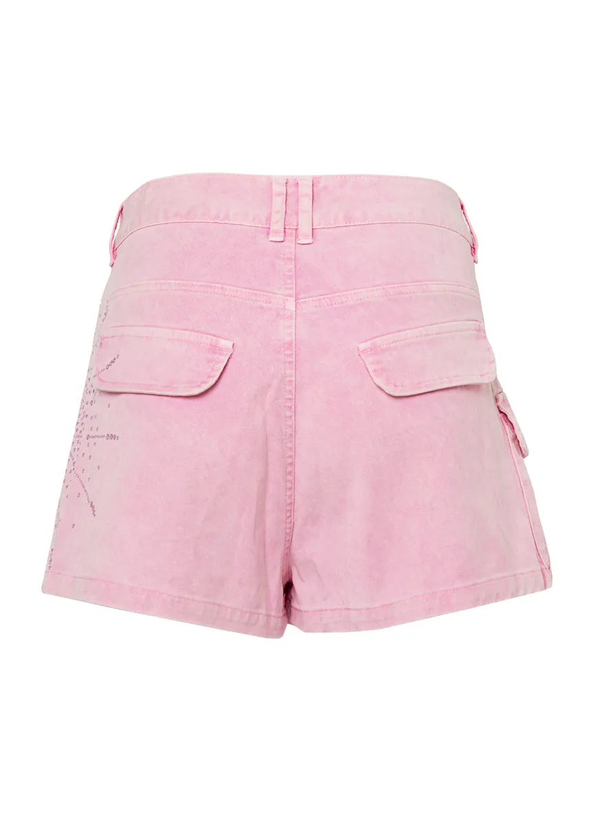 Maaji Acid Pink Cressida  Short Skirt