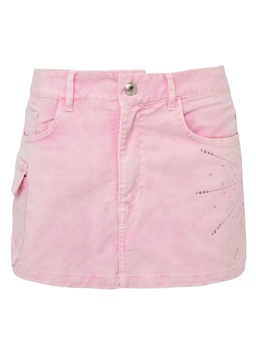 Maaji Acid Pink Cressida  Short Skirt