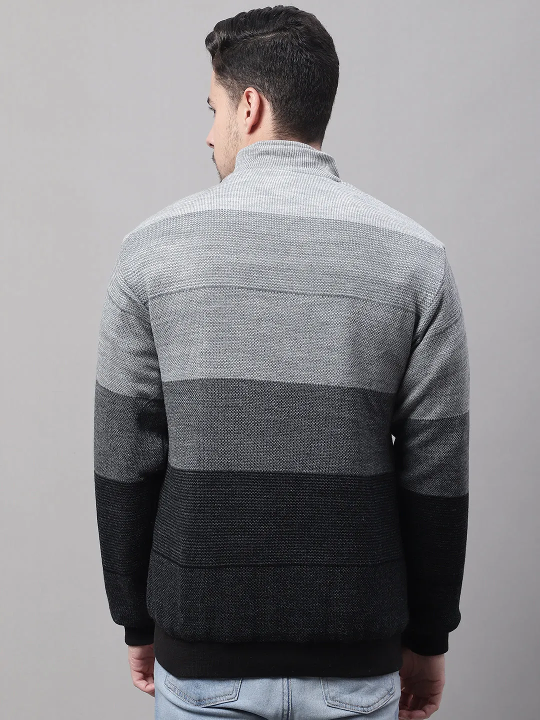 Men Reversible Black Jacket