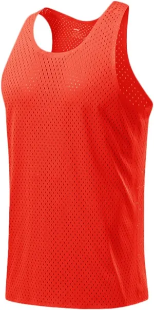 Men's Sport Tank Tops Workout Gym Vest Quick Dry Tops Training Shirt Breathable Sleeveless Vest