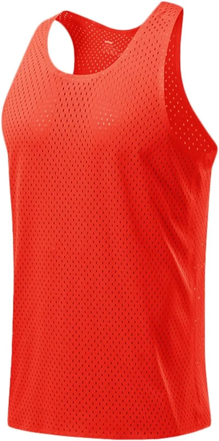 Men's Sport Tank Tops Workout Gym Vest Quick Dry Tops Training Shirt Breathable Sleeveless Vest