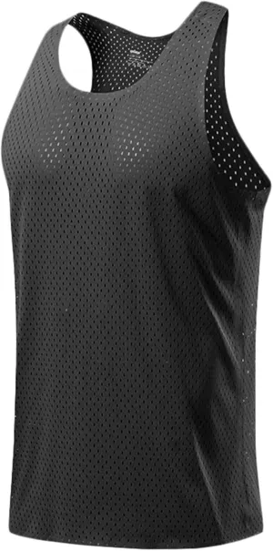 Men's Sport Tank Tops Workout Gym Vest Quick Dry Tops Training Shirt Breathable Sleeveless Vest