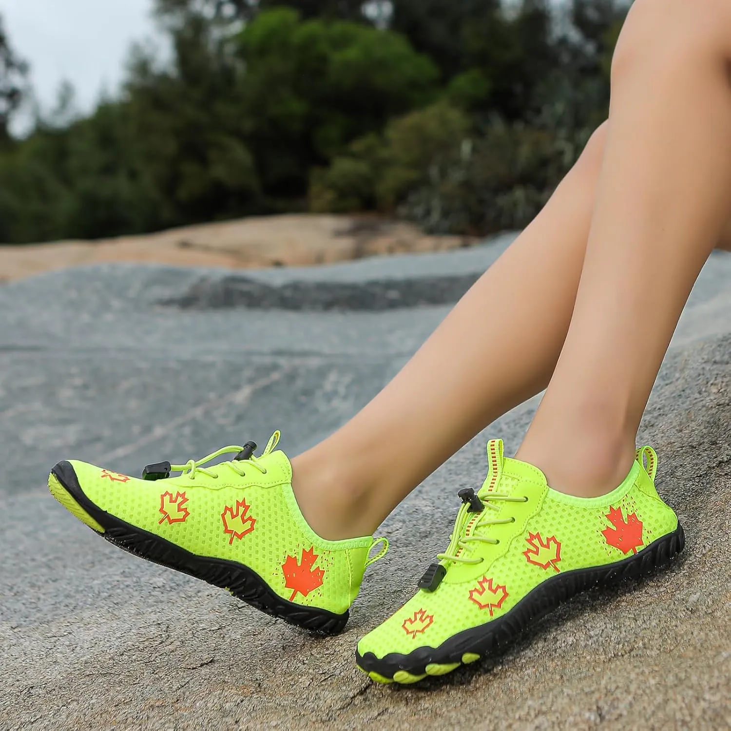 Mens Water Shoes, Quick Drying Aqua Beach Pool Swim Lightweight Sneakers, Barefoot Shoes Women Men, Sock Hiking Sports, Hike Waterproof Trail Running Healthy Non Slip Outdoor Activities