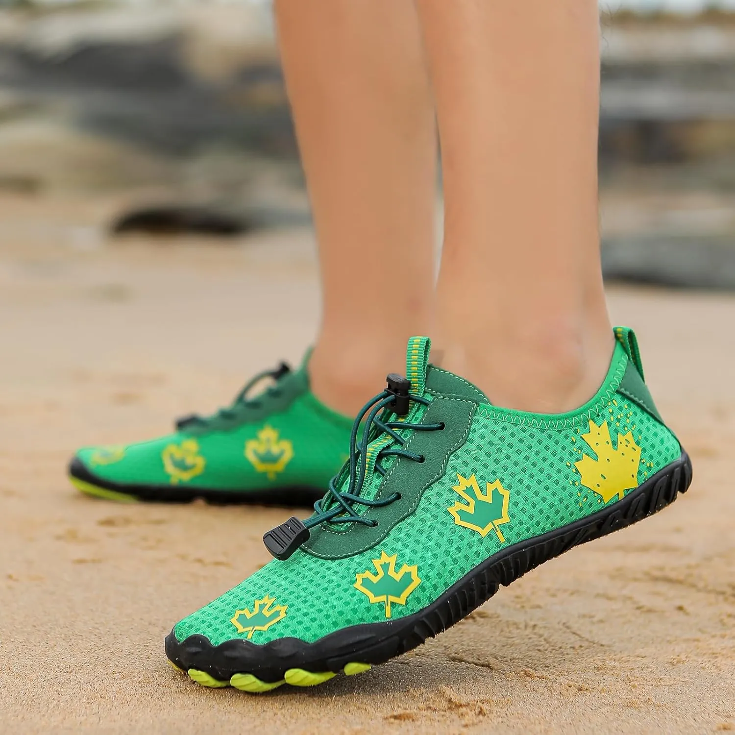 Mens Water Shoes, Quick Drying Aqua Beach Pool Swim Lightweight Sneakers, Barefoot Shoes Women Men, Sock Hiking Sports, Hike Waterproof Trail Running Healthy Non Slip Outdoor Activities