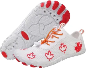 Mens Water Shoes, Quick Drying Aqua Beach Pool Swim Lightweight Sneakers, Barefoot Shoes Women Men, Sock Hiking Sports, Hike Waterproof Trail Running Healthy Non Slip Outdoor Activities