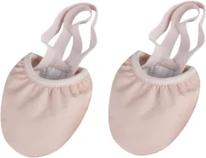 PartyKindom Half Dance Shoes Adult Ballet Shoes Elastic Band Non-Slip Breathable Dance Training Yoga Folk Modern Ballroom Jazz More Size 37