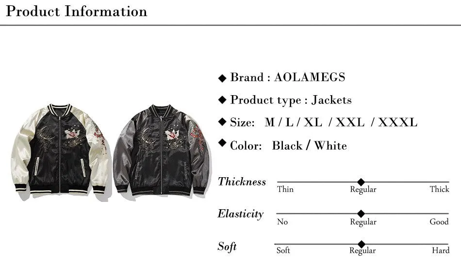 Retro Splicing Bomber Jacket