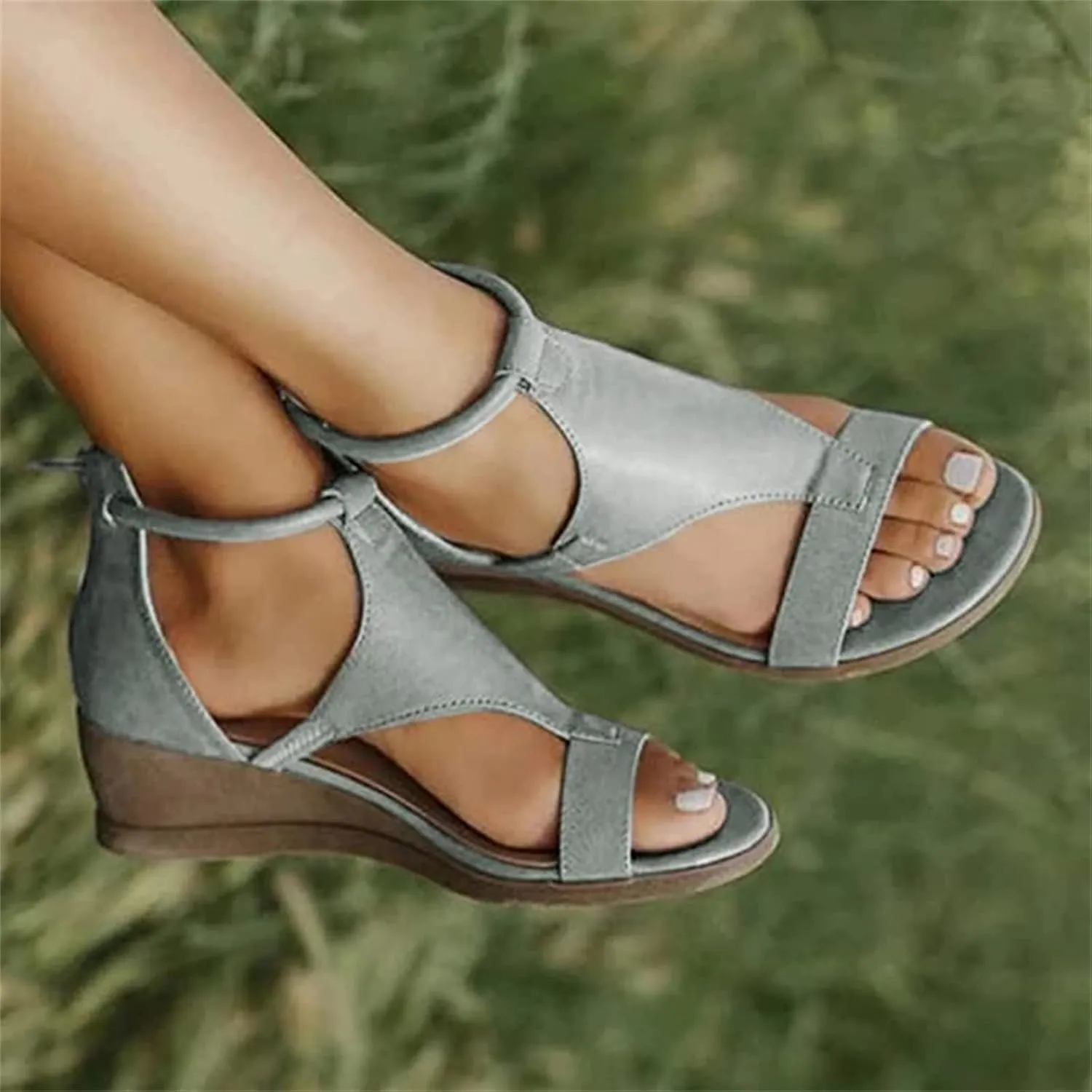 Sandals Women Comfortable Wedge Flatform Platform Sandals Open Toe Ankle Strap Boho Casual Dressy Summer Dress Shoes