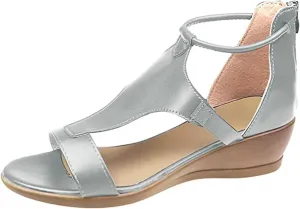 Sandals Women Comfortable Wedge Flatform Platform Sandals Open Toe Ankle Strap Boho Casual Dressy Summer Dress Shoes