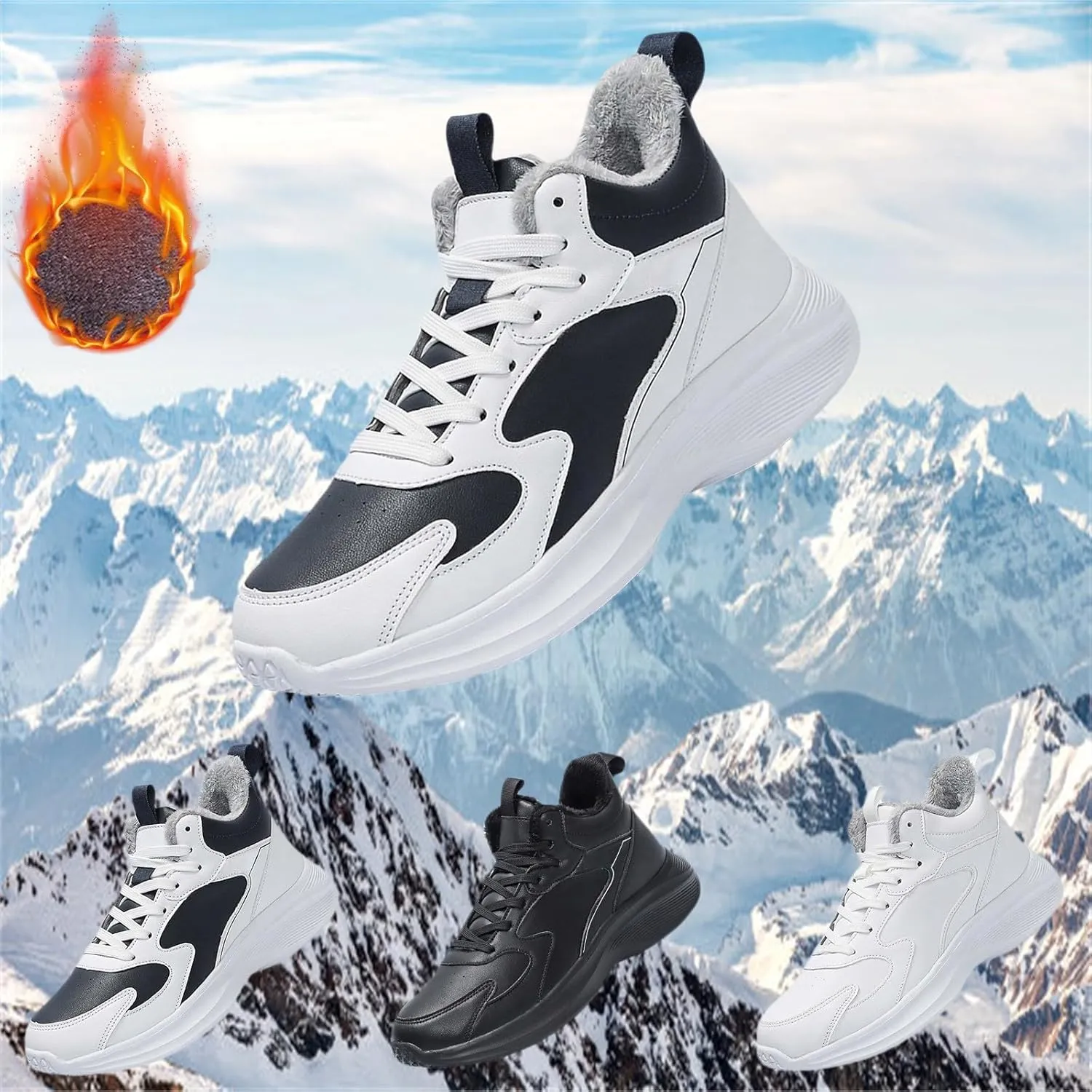 Snow Shoes For Men Casual Walking Boots Fashion In Cold Outdoors Shoes Hiking Boots Women aterproof